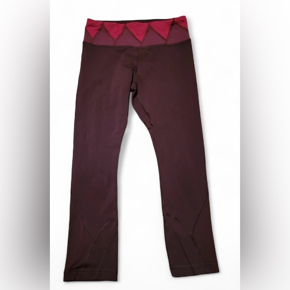 lululemon athletica Burgundy Leggings